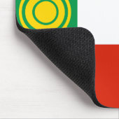 Vlag van Chakassië Muismat (Hoek)