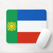 Vlag van Chakassië Muismat (Met muis)