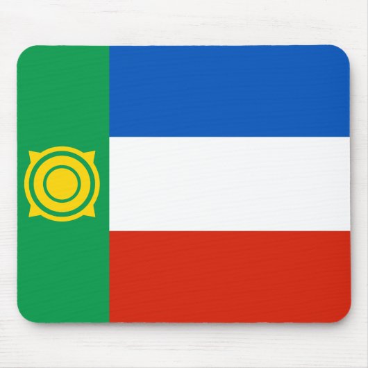 Vlag van Chakassië Muismat (Voorkant)