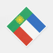 Vlag van Chakassië Servet (Hoek)