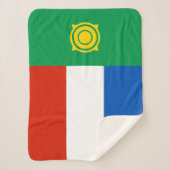 Vlag van Chakassië Sherpa Deken (Voorkant)