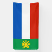 Vlag van Chakassië Spandoek (Verticaal)