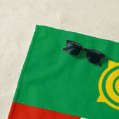 Vlag van Chakassië Strandlaken (In situ)