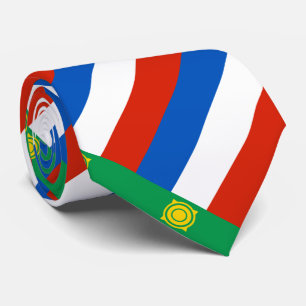 Vlag van Chakassië Stropdas