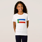 Vlag van Chakassië T-shirt (Voorkant volledig)