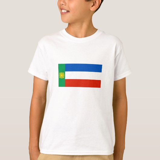 Vlag van Chakassië T-shirt (Voorkant)