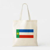 Vlag van Chakassië Tote Bag (Achterkant)