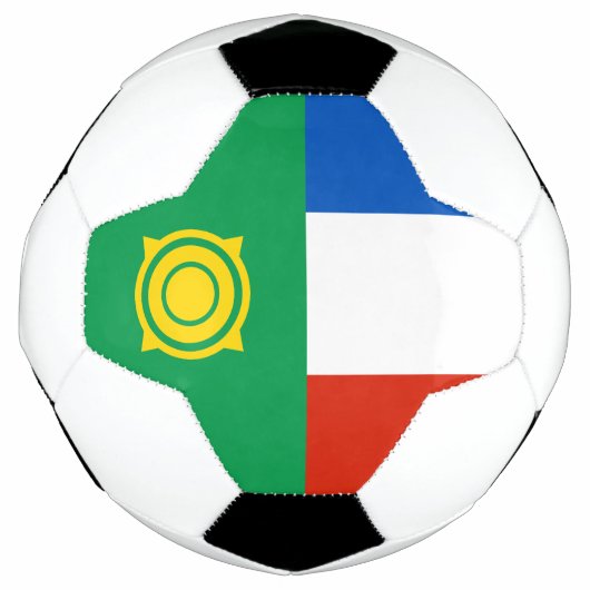 Vlag van Chakassië Voetbal (Voorkant)