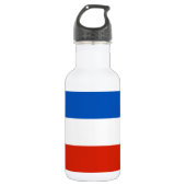 Vlag van Chakassië Waterfles (Voorkant)