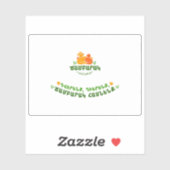 Vlag van Chambarak, Republiek Armenië Sticker (Vel)