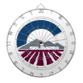 Vlag van Chandler, Arizona Dartbord (Voorkant)