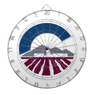 Vlag van Chandler, Arizona Dartbord