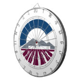 Vlag van Chandler, Arizona Dartbord (Voorkant Rechts)