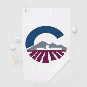 Vlag van Chandler, Arizona Golfhanddoek (Insitu)