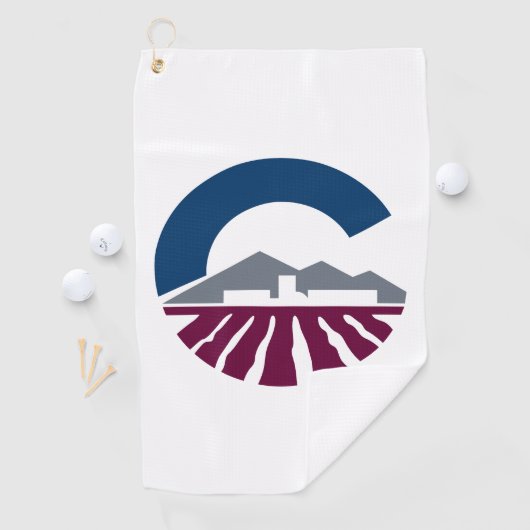 Vlag van Chandler, Arizona Golfhanddoek (Insitu)