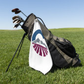 Vlag van Chandler, Arizona Golfhanddoek (Groen)