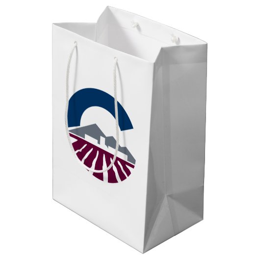 Vlag van Chandler, Arizona Medium Cadeauzakje (Achterkant Gekanteld)