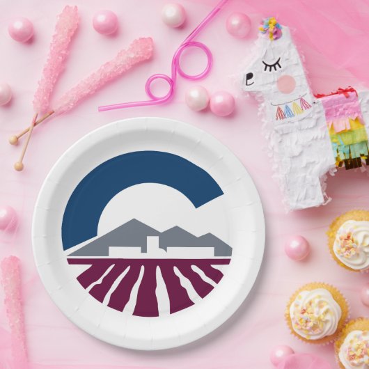 Vlag van Chandler, Arizona Papieren Bordje (Feest)