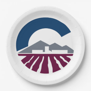 Vlag van Chandler, Arizona Papieren Bordje