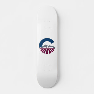 Vlag van Chandler, Arizona Persoonlijk Skateboard