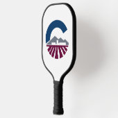 Vlag van Chandler, Arizona Pickleball Paddle (Links)