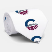 Vlag van Chandler, Arizona Stropdas (Opgerold)