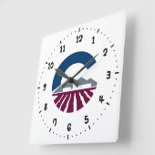 Vlag van Chandler, Arizona Vierkante Klok (Hoek)