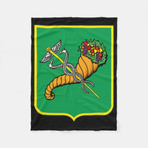 Vlag van Charkov Oekraïne Oekraïense trots Fleece Deken