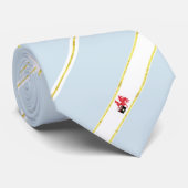 vlag van Charleroi strepen Stropdas (Opgerold)