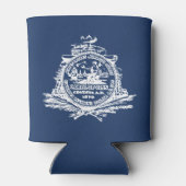 Vlag van Charleston, Koelbox van South Carolina Blikjeskoeler (Achterkant)