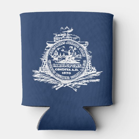 Vlag van Charleston, Koelbox van South Carolina Blikjeskoeler (Achterkant)