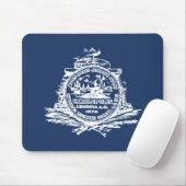 Vlag van Charleston, Muismat South Carolina (Met muis)