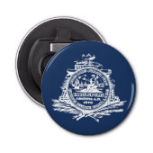 Vlag van Charleston, South Carolina Bottle Opener (Voorkant)