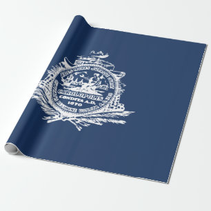 Vlag van Charleston (South Carolina) Cadeaupapier