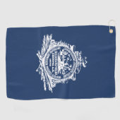 Vlag van Charleston, South Carolina Golfhanddoek (Horizontaal)