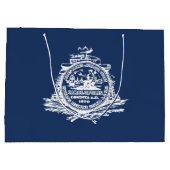 Vlag van Charleston, South Carolina Groot Cadeauzakje (Achterkant)