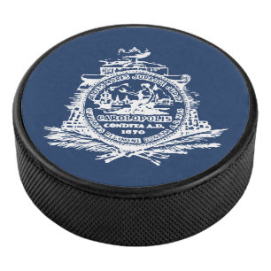 Vlag van Charleston, South Carolina Hockey Puck