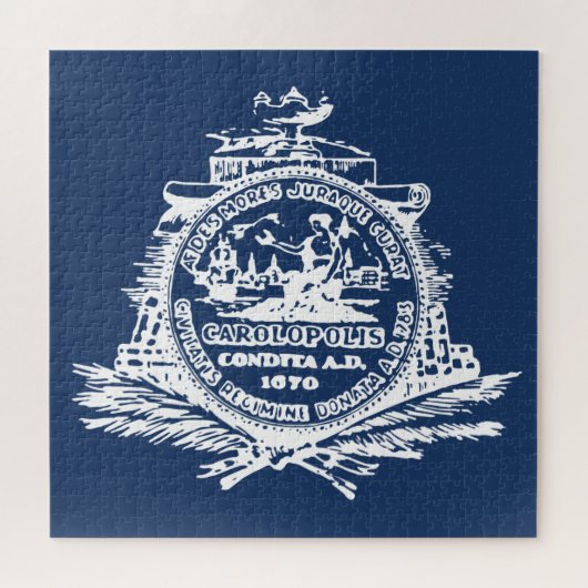 Vlag van Charleston (South Carolina) Legpuzzel (Horizontaal)