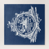 Vlag van Charleston (South Carolina) Legpuzzel (Verticaal)