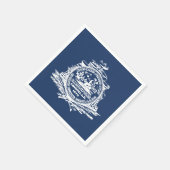 Vlag van Charleston, South Carolina Napkins Servet (Hoek)