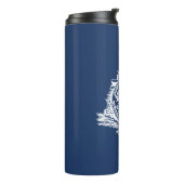 Vlag van Charleston, South Carolina Thermal Tumble Thermosbeker (Gedraaid links)