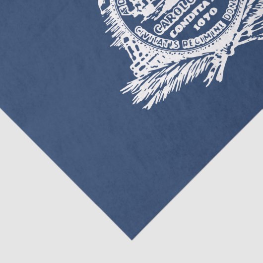 Vlag van Charleston (South Carolina) Tissuepapier (Detail)