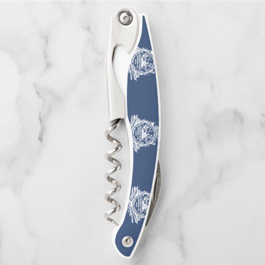 Vlag van Charleston, Zuid-Carolina Waiter's Korksc Kurkentrekker (Voorkant)