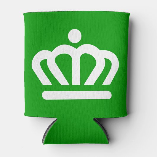 Vlag van Charlotte, North Carolina Blikjeskoeler (Voorkant)