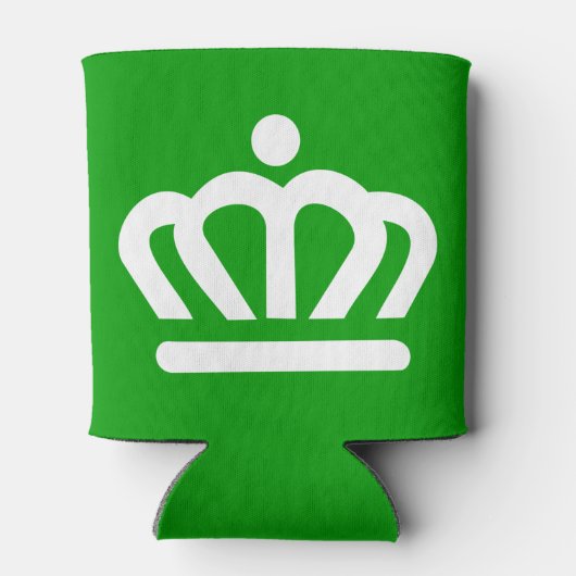 Vlag van Charlotte, North Carolina Blikjeskoeler (Achterkant)