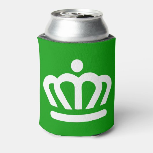 Vlag van Charlotte, North Carolina Blikjeskoeler (Blikje Achterkant)