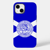 Vlag van Charlotte, North Carolina Case-Mate iPhone Case (Achterkant)