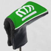 Vlag van Charlotte, North Carolina Golfheadcover (3/4 voorkant)
