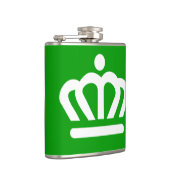 Vlag van Charlotte, North Carolina Heupfles (Rechts)