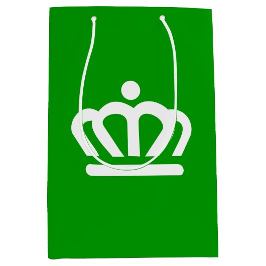 Vlag van Charlotte, North Carolina Medium Cadeauzakje (Voorkant)